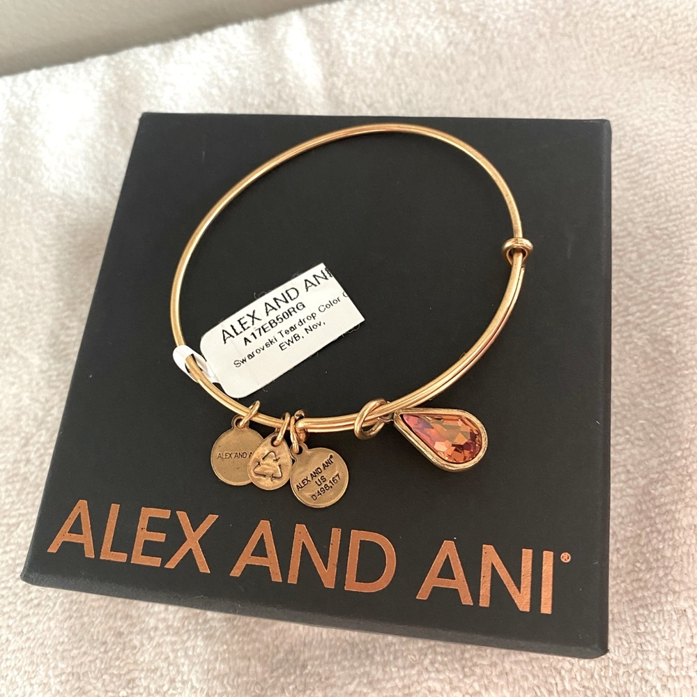Alex & Ani golden bracelet